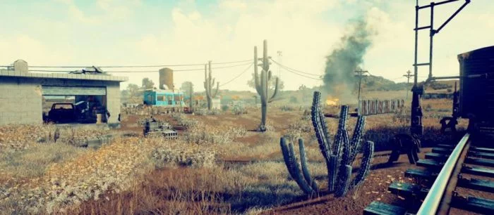 Опубликовано новое изображение пустынной карты для Playerunknown's Battlegrounds