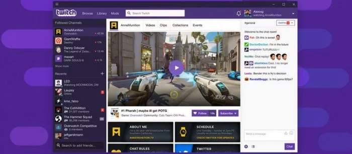 Приложение Twitch стало доступно для PC и Mac