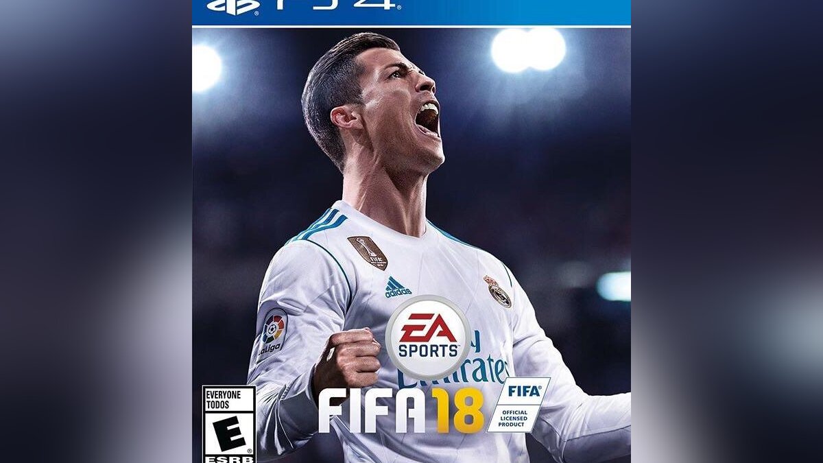 На обложке игры FIFA 18 будет изображен Криштиану Роналду