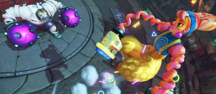 В Arms для Nintendo Switch появится уличная клоунесса