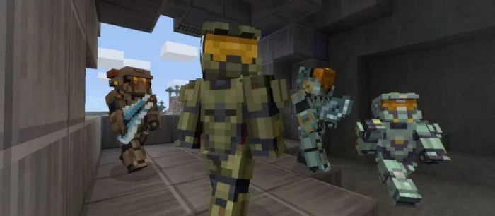 Halo выйдет на Nintendo Switch... в виде дополнения для Minecraft