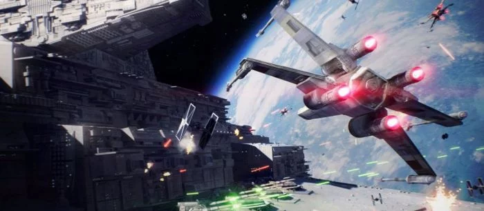 Посмотрите сцену из сюжетной кампании Star Wars: Battlefront II