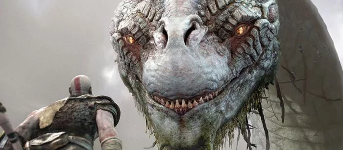 Разработчики новой God of War рассказали о скандинавском змее Ёрмунганде