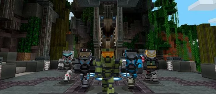 Тематический Halo-контент появился в Minecraft на всевозможных платформах