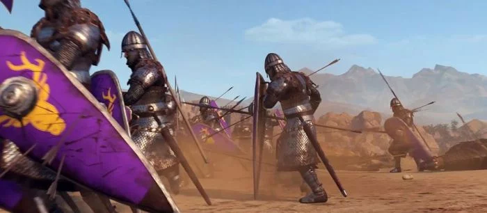 В новом геймплейном видео Mount & Blade 2: Bannerlord столкнулись армии Империи и Кузайта