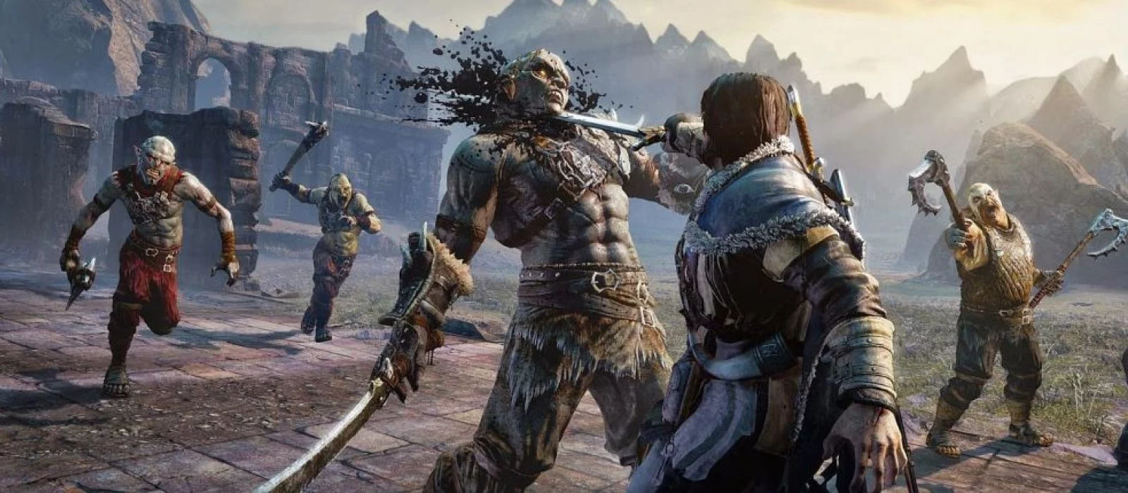 Earth shadow of mordor