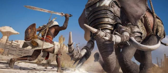 Начальный гайд по Assassin's Creed Origins — советы: используйте Сену, разбирайте голубое и фиолетовое оружие, разблокируйте точки быcтрого перемещения