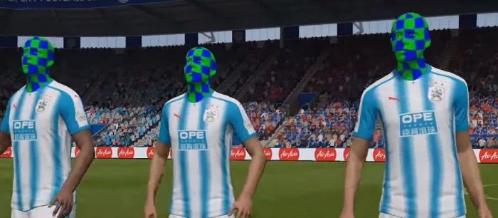 В FIFA 18 на Switch у футболистов пропадают лица