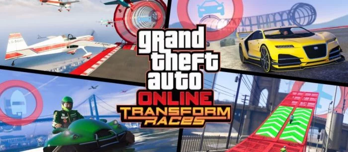 В GTA Online появятся гонки с меняющимися на ходу машинами