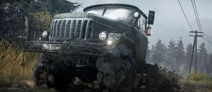 В новом трейлере Spintires: MudRunner показали кооператив в адских условиях бездорожья