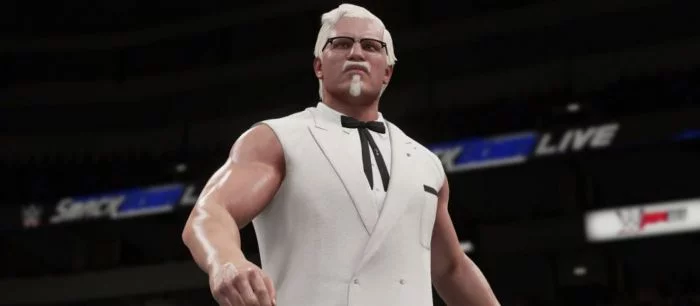 В WWE 2K18 можно будет сыграть за основателя KFC