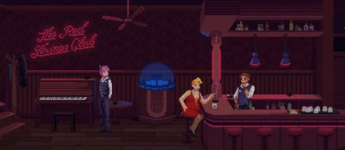 Devolver Digital представила киберпанк-адвенчуру The Red Strings Club