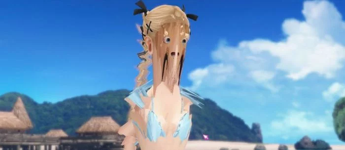 Эти кошмарные глюки в Dead Or Alive Xtreme могут испортить вам впечатление от игры 😵