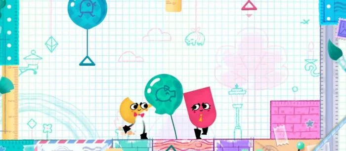 Обзор Snipperclips — геометрическое дурачество для двоих