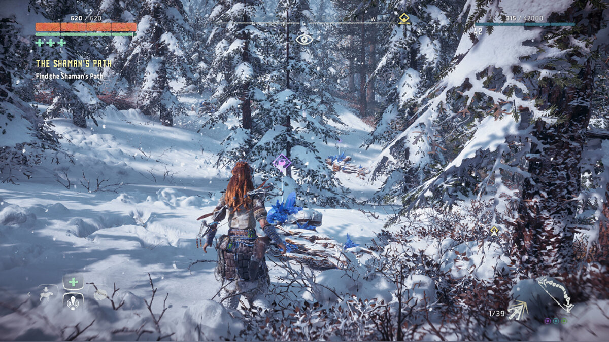 Коллекционные предметы Horizon Zero Dawn: The Frozen Wilds — все синие самоцветы