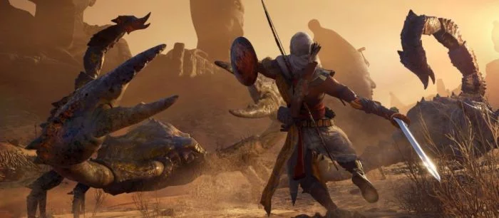 В новом трейлере AC: Origins показали уникального верблюда Апопа