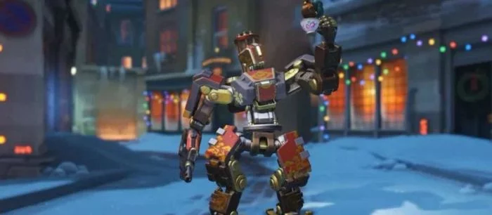 Игроки Overwatch получат бесплатные эмоции для Сомбры и Бастиона после новогоднего события