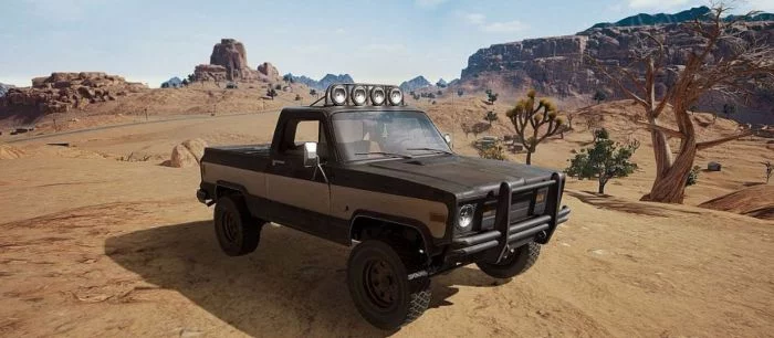 На пустынной карте PUBG игроки найдут новый автомобиль