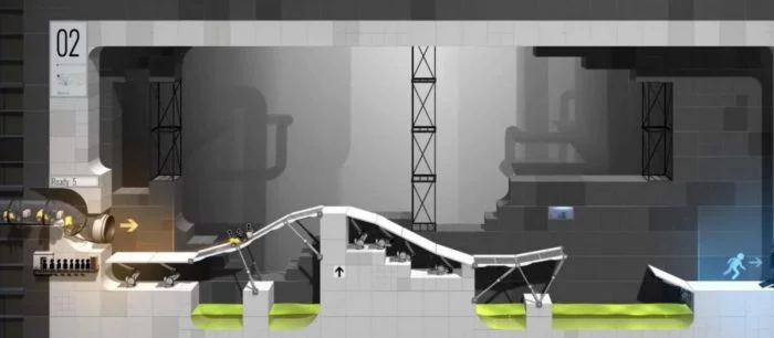 Посмотрите первые девять минут геймплея Bridge Constructor Portal