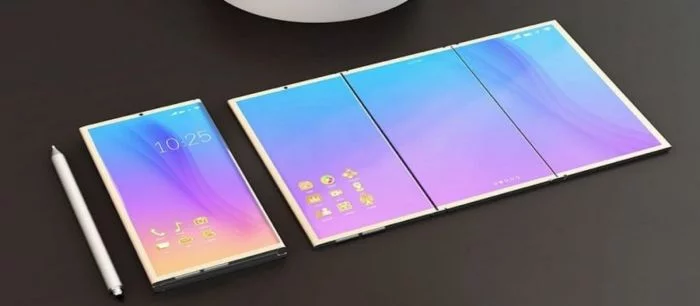 Samsung запатентовала смартфон с двусторонним дисплеем (фото)