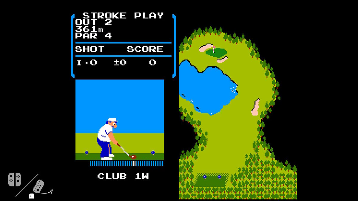 Stroke play. Golf NES. Golf Nintendo Entertainment System. Hal's hole in one Golf Snes.