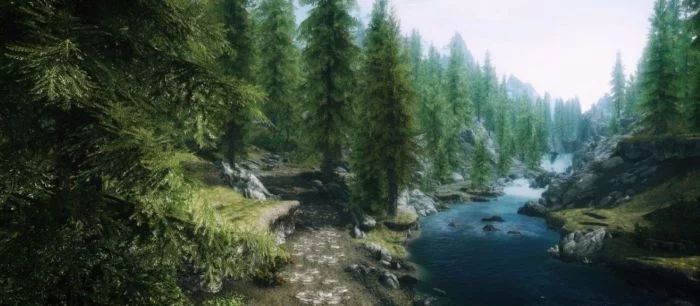 В Skyrim добавили высококачественную растительность с 2K текстурами