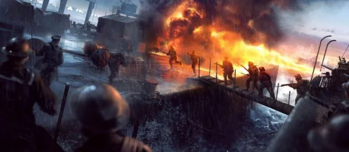 Посмотрите на ожесточённые сражения британской и немецкой армий в релизном трейлере Battlefield 1: Turning Tides — North Sea