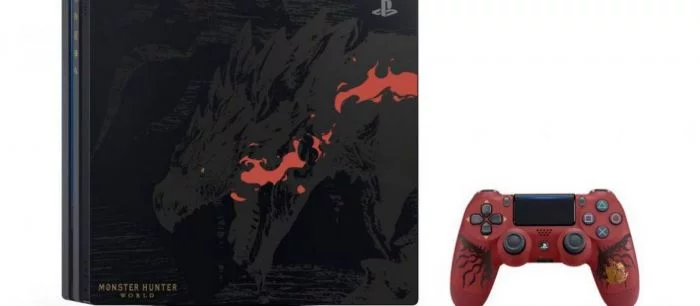 Sony выпустит PS4 Pro в раскраске Monster Hunter: World