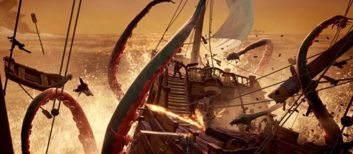 В файлах Sea of Thieves обнаружены данные о морских чудовищах и кастомизации корабля