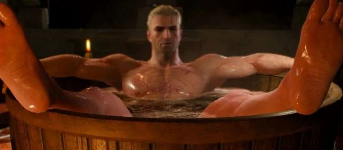 Dark Horse выпустит фигурку Геральта в ванне из The Witcher 3