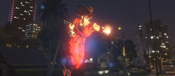 В GTA 5 добавили главного героя Dragon Ball