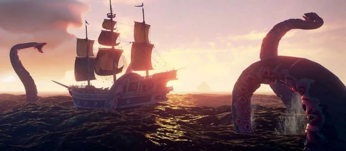 Посмотрите, как игроки сражаются против кракена в Sea Of Thieves (видео)