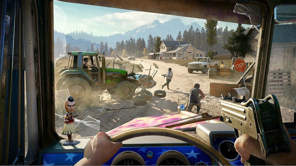 Секреты и пасхалки Far Cry 5 — секретная концовка, как найти Вааса, шутка про вышки, Пеннивайз, пришельцы и многое другое!