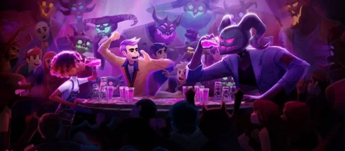 В первом трейлере Afterparty показали адскую попойку
