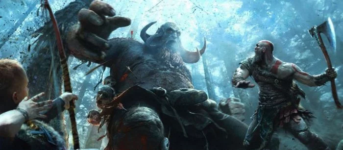 В сеть просочилось геймплейное видео God Of War. Опубликованы фотографии PS4 God of War Edition