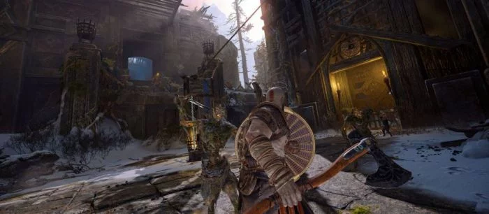 Посмотрите, как изменилась графика в God of War в сравнении с трейлером с Е3 2016