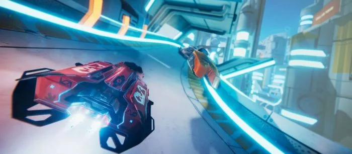 Футуристическую гонку Antigraviator с яркой графикой предлагают опробовать совершенно бесплатно