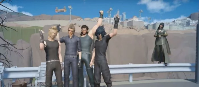 Посмотрите, как мир Final Fantasy 15 на минимальных настройках захватили розовые кактусы (видео)
