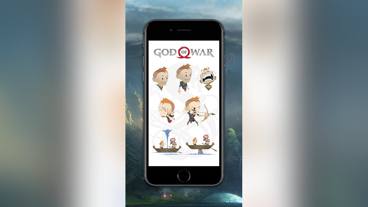 Sony выпустила фото-режим для God of War и стикеры для iPhone и Android