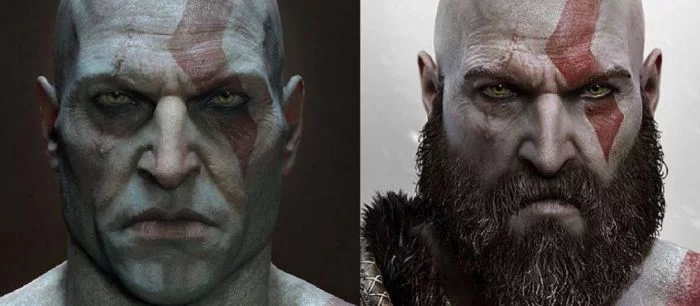 Кратос без бороды шокировал поклонников God of War