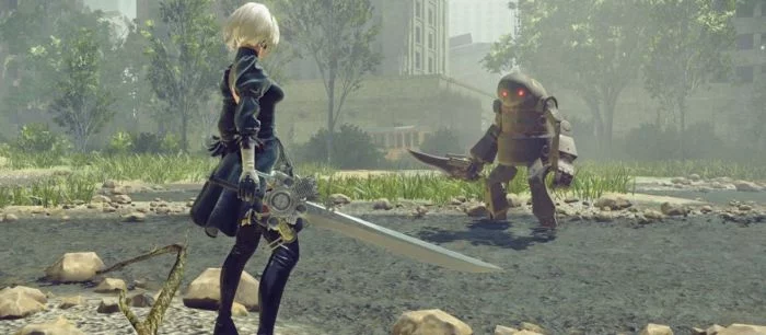 Посмотрите геймплей Nier Automata для Xbox One X