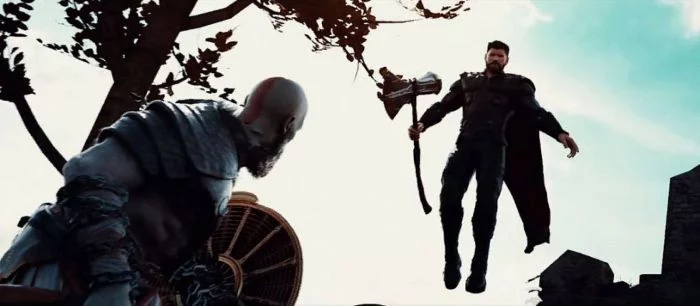 Посмотрите, как Кратос из God of War и бог грома Тор из Marvel набили друг другу лица (видео)