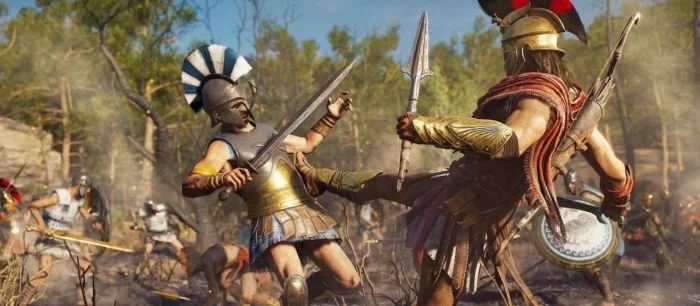 Появился полный список навыков в Assassin's Creed Odyssey — в игре будет легендарный пинок Спарты