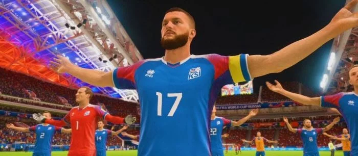 В FIFA 18 добавили перфоманс викингов от исландских фанатов