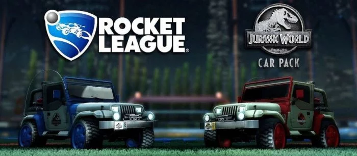 В Rocket League появятся джипы из Мира Юрского Периода