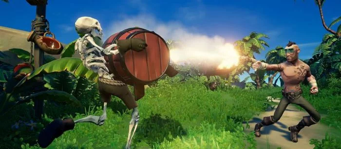 В Sea of Thieves появились взрывоопасные скелеты-камикадзе