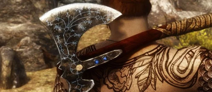 В Skyrim добавили топор «Левиафан» из God of War