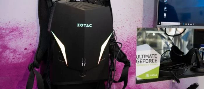 Zotac представила новый переносной компьютер-рюкзак для игры в VR-проекты