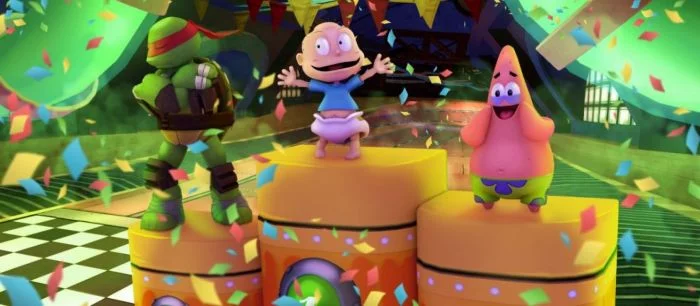 Черепашки-ниндзя бросят вызов Спанч Бобу в новой игре от Nickelodeon — скриншоты