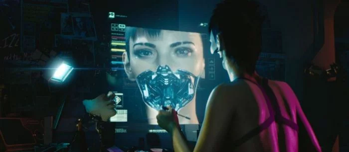 В Cyberpunk 2077 кибернетические импланты являются важным атрибутом модников